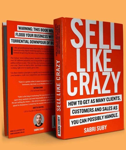 SELL LIKE CRAZY BY SABRI SUBY (book)