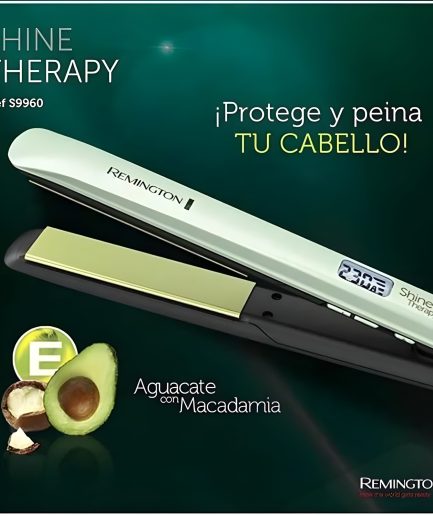 Remington hair straightener Shine Therapy Hair Straightener Flat Iron Floating Ceramic LCD Straightening Irons