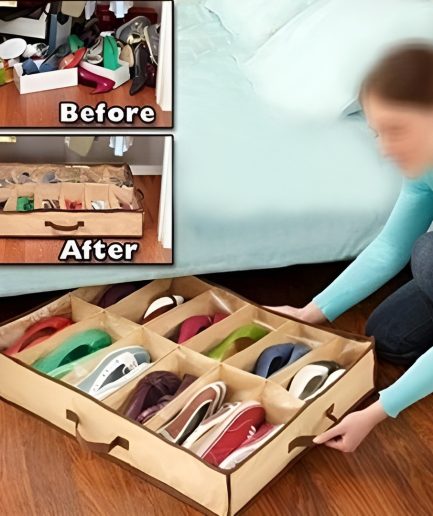 Shoe Organizer Closet/Under Bed Storage | Shoe under best quality imported with box