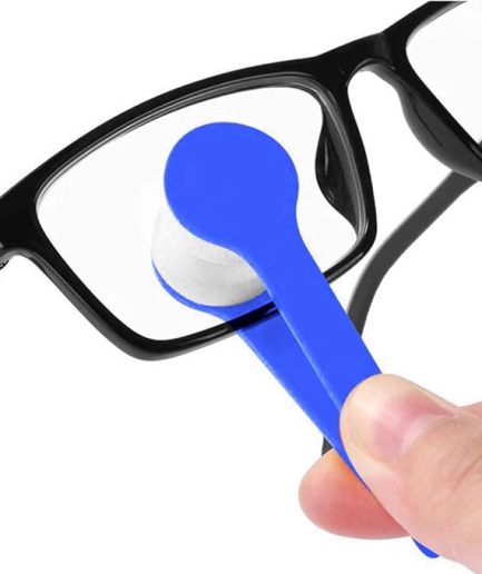 Eyeglasses cleaning wipes microfiber | Mini Microfiber Glasses Eyeglasses Cleaner Tool (Blue)