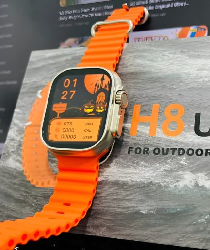 H8 Ultra Series 8 Smart watch for Outdoor Adventures (Random Colors)