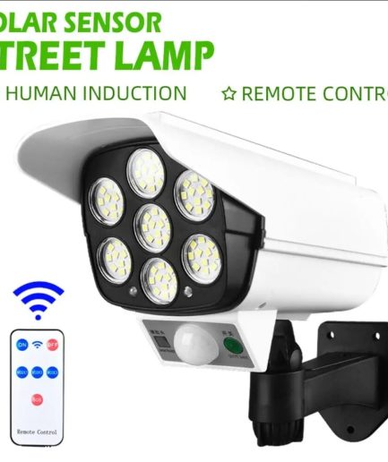 Multifunction Led Solar Street Light Wall Lamp Built-in Solar Rechargeable Battery (Model: CL-977T)