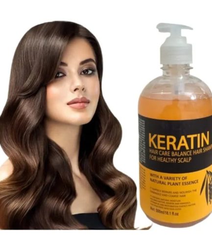 Keratin Brazilian Shampoo Damage Soft Hair, 500ml