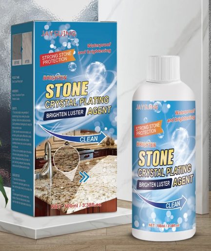 Stone Crystal Plating Agent Stonework Polishing And Coating Agent Marble Tile Anti-Corrosion Incremental Crystal Stone Stain Remover With Box