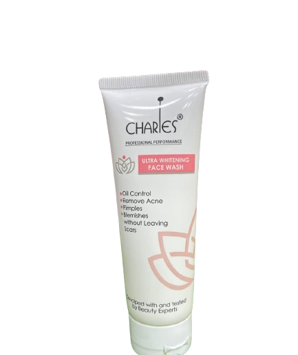 CHARIES  ULTRA WHITENING FACE WASH 100 ML