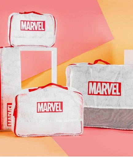 4 PCs Set MARVEL- Travel Storage Bag