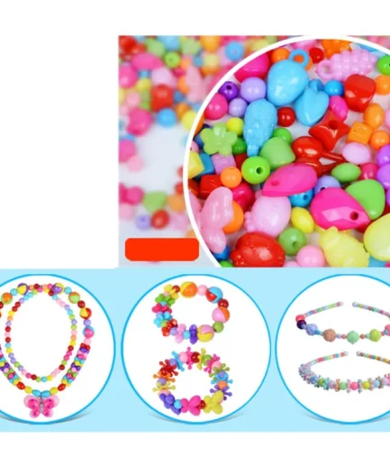 DIY Apple Beads Bracelet Jewellery Making Kit | Handmade Beads Accessories Set for Headwear, Necklace, Earrings, Bracelets