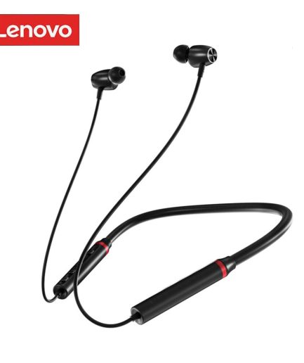 Lenovo HE05X 2 Bluetooth 5.0 Earphones HIFI Magnetic Neckband Headset (black)