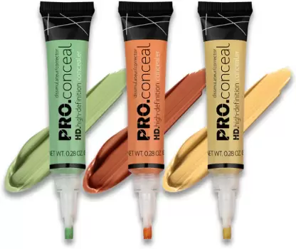 LA Girl Pro Concealer  ( pack 0f 3 )