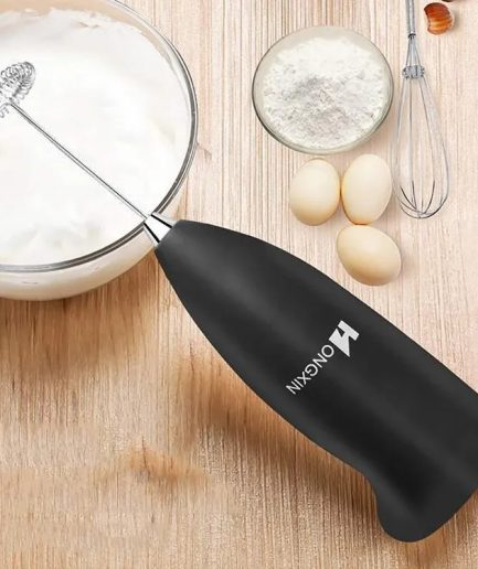 Electric Mini Coffee Beater Egg Beater & Milk Frothier (Random Color)