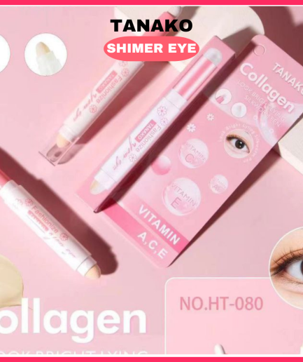 Tanako Collagen Bright Vitamin-E Highlighter Silkworm Pen