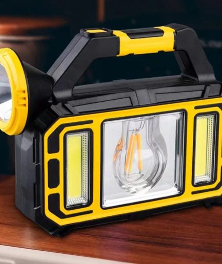 Solar Lantern Emergency Camping Lamp + Mobile Power Bank For Outdoor Camping Hiking