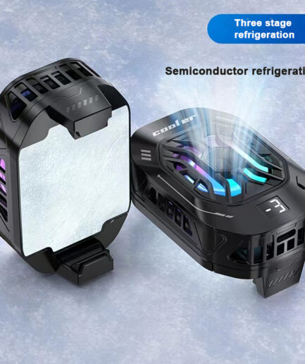 LZ-F25 Backclip Original Mobile Cooler Magnetic Phone Cooler Fan With RGB Lights Mobile Cooler For Gaming