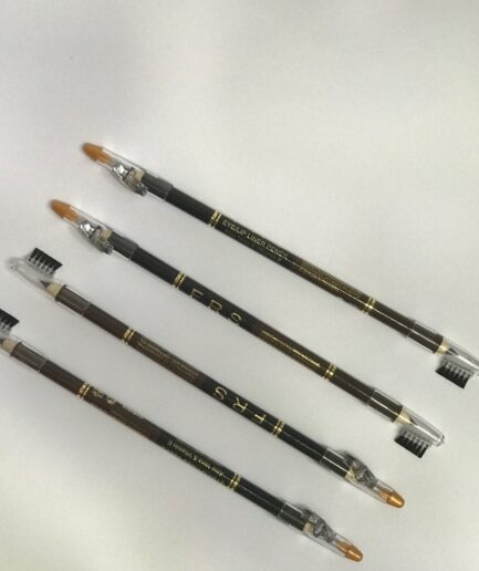 Pack Of 12 FRS Eyebrow Pencil 2 in 1 | Black & Brown Both | Best Quality Eyebrow Pencil For Girls & Women