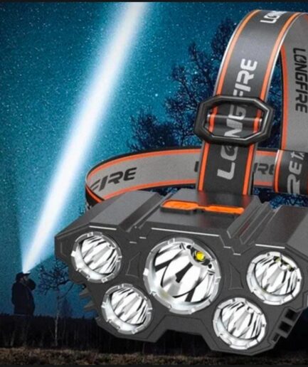 Led Headlight 5 Working Modes Headlamp Usb Rechargeable Flashlight Torch Head Light for Camping Fishing Hunting