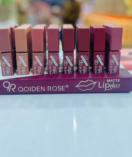 Pack of 3 High Pigment Matte Lipgloss | Non-Sticky Lip Gloss | Moisturizing & Hydrating Lips