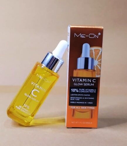 ME-ON Vitamin C Face Serum – Brightening, Anti-Ageing & Hydrating Glow Booster (30ml)