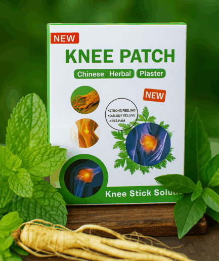 Herbal Knee Pain Relief Patch – Heat Therapy for Joint & Muscle Comfort, Natural Ingredients Pack Of 10 Pcs