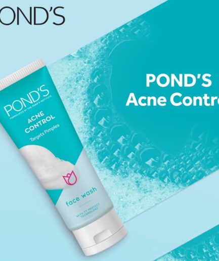 Ponds Anti Acne Solution Face Wash – Gentle Liquid Formula For Clearer Skin Oil Control And Acne Prevention – 100 Gram Pack